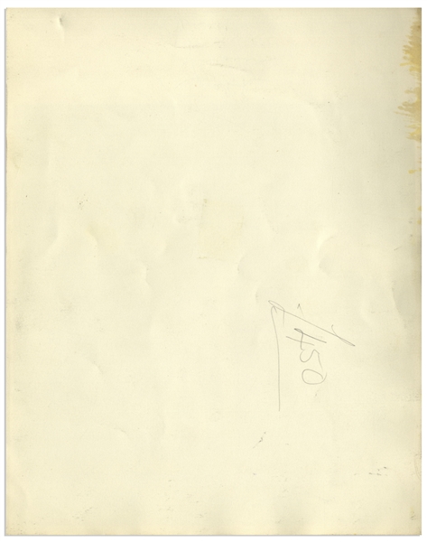 Clark Gable Signed Photo Measuring 7.75'' x 10''